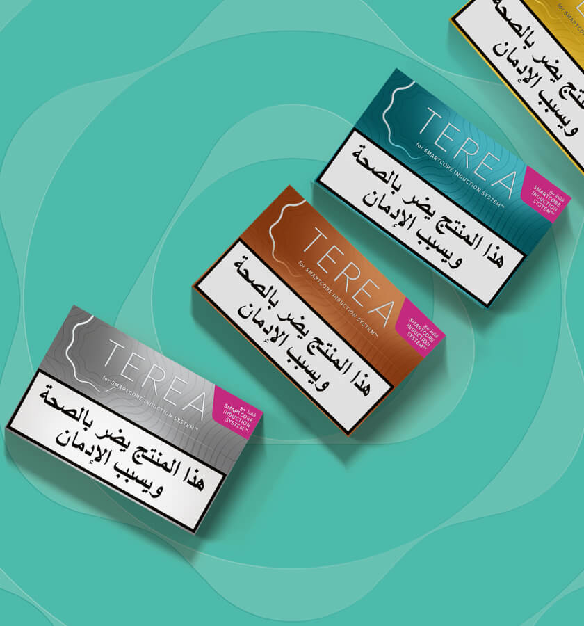 TEREA packs.